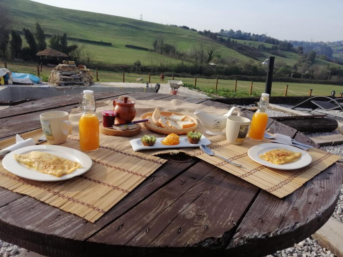 Glamping Quintana Hotel Gijon Ngoại thất bức ảnh